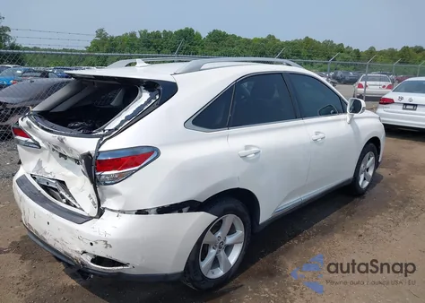 2013 Lexus Rx 350 z USA, uszkodzony, nr VIN 2T2BK1BA1DC223508